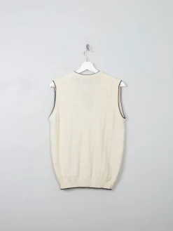 Vintage Lye & Scot Cream Tank Top S