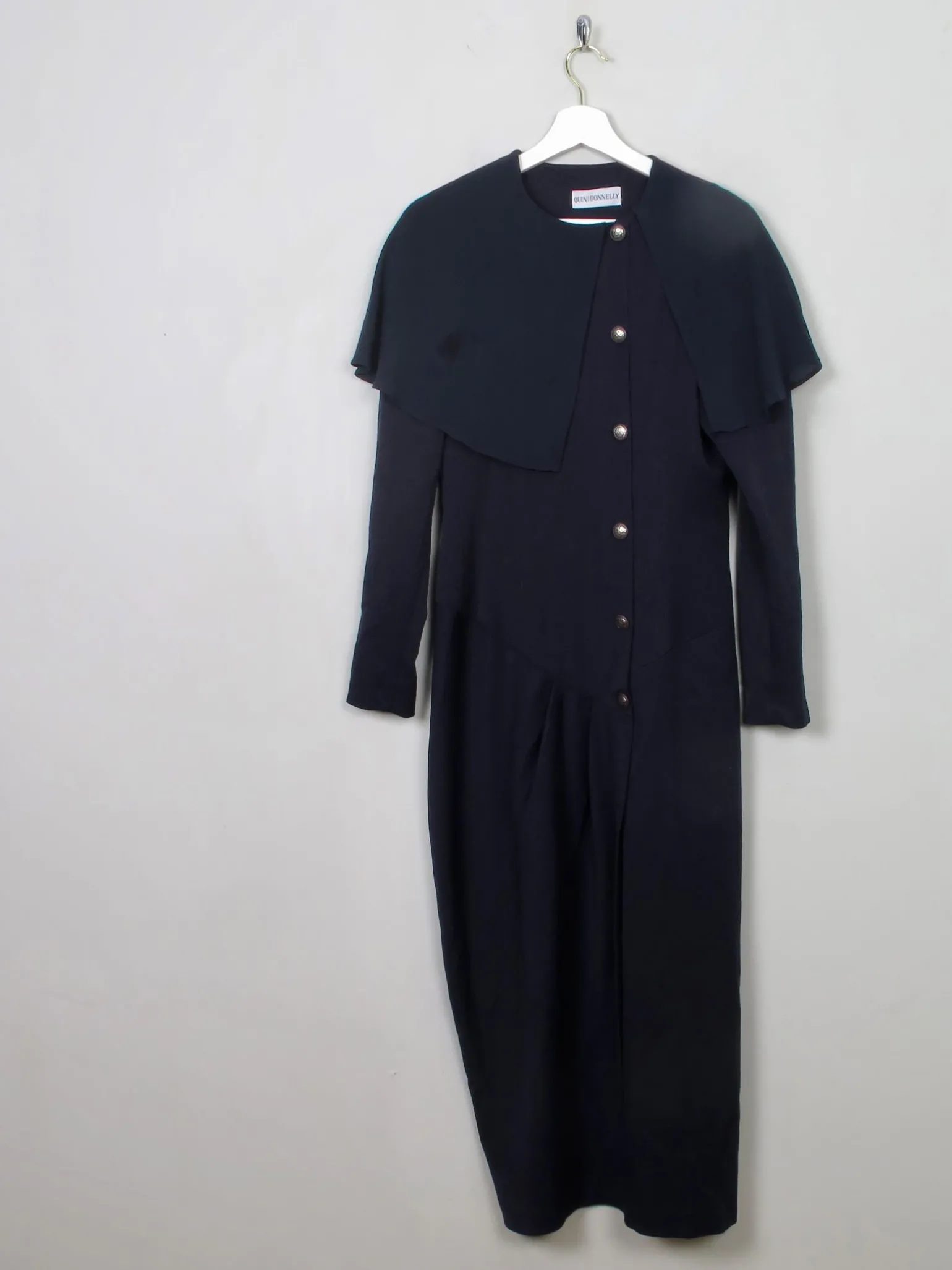 Vintage Navy Quin & Donnelly Dress S