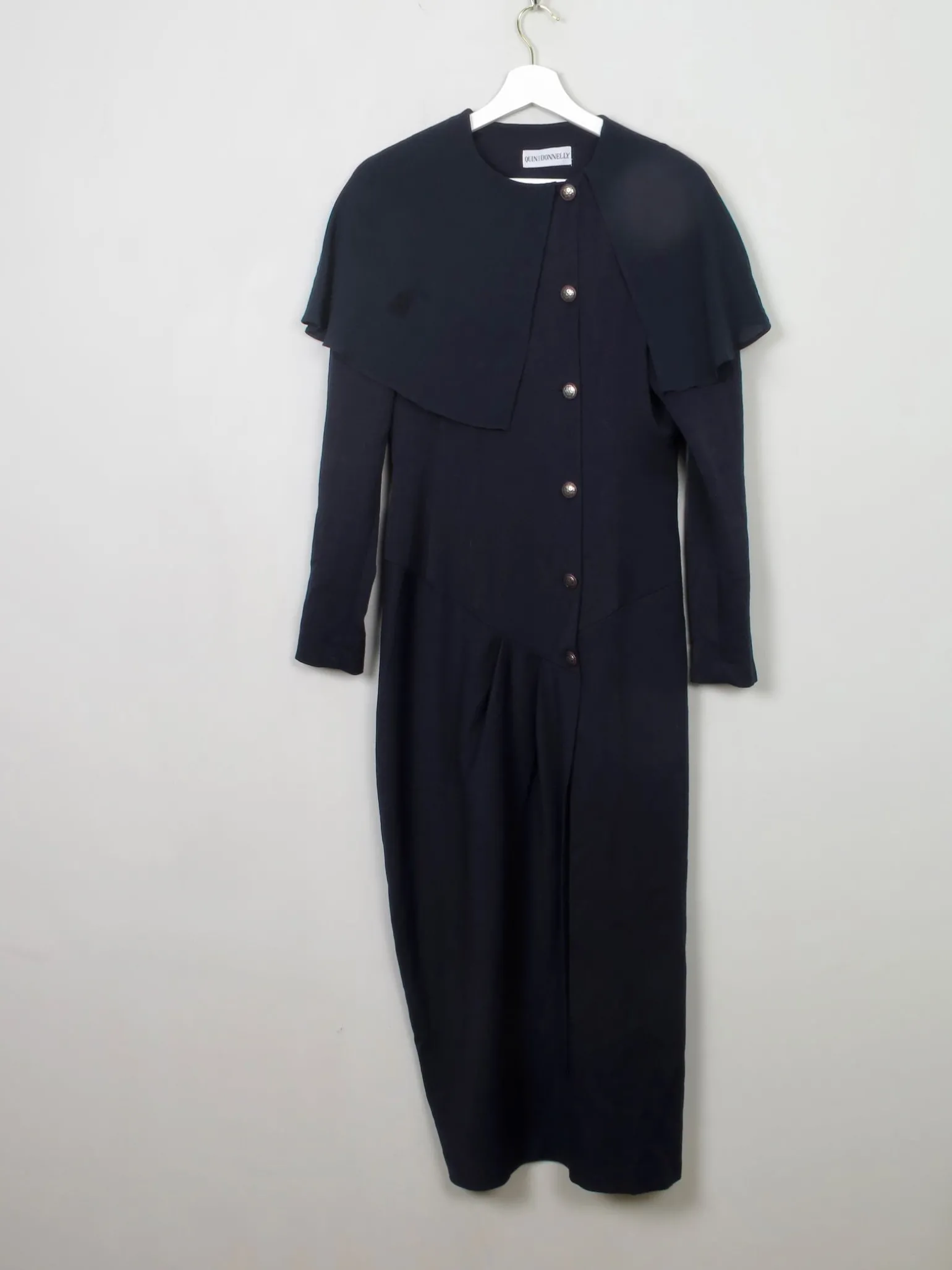 Vintage Navy Quin & Donnelly Dress S