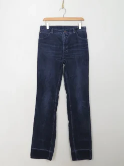 Vintage Navy Wrangler Cord Jeans 31" 36"
