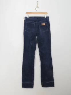 Vintage Navy Wrangler Cord Jeans 31