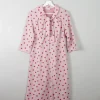 Vintage Pink Polka Dot Dress 10/12