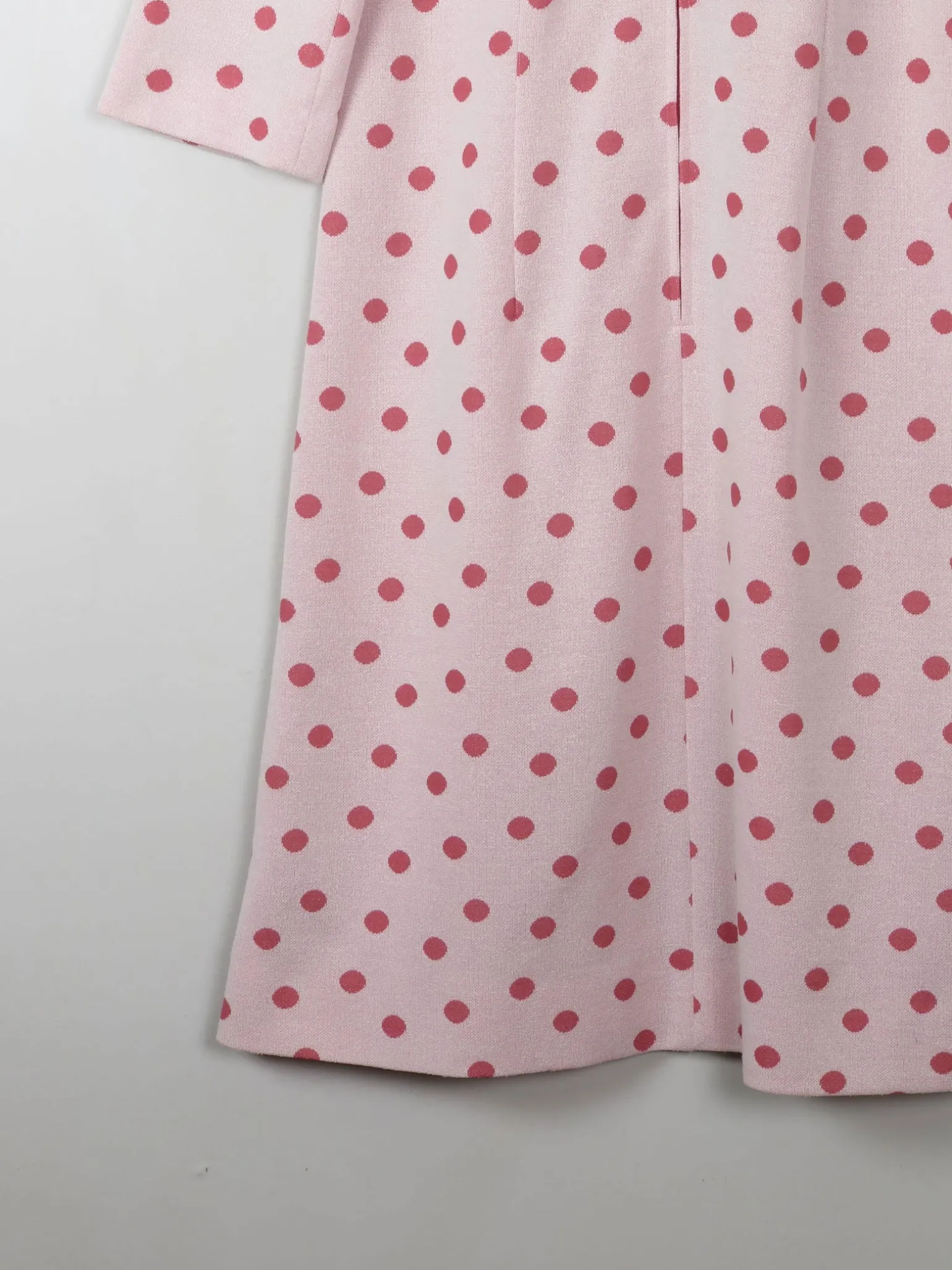 Vintage Pink Polka Dot Dress 10/12