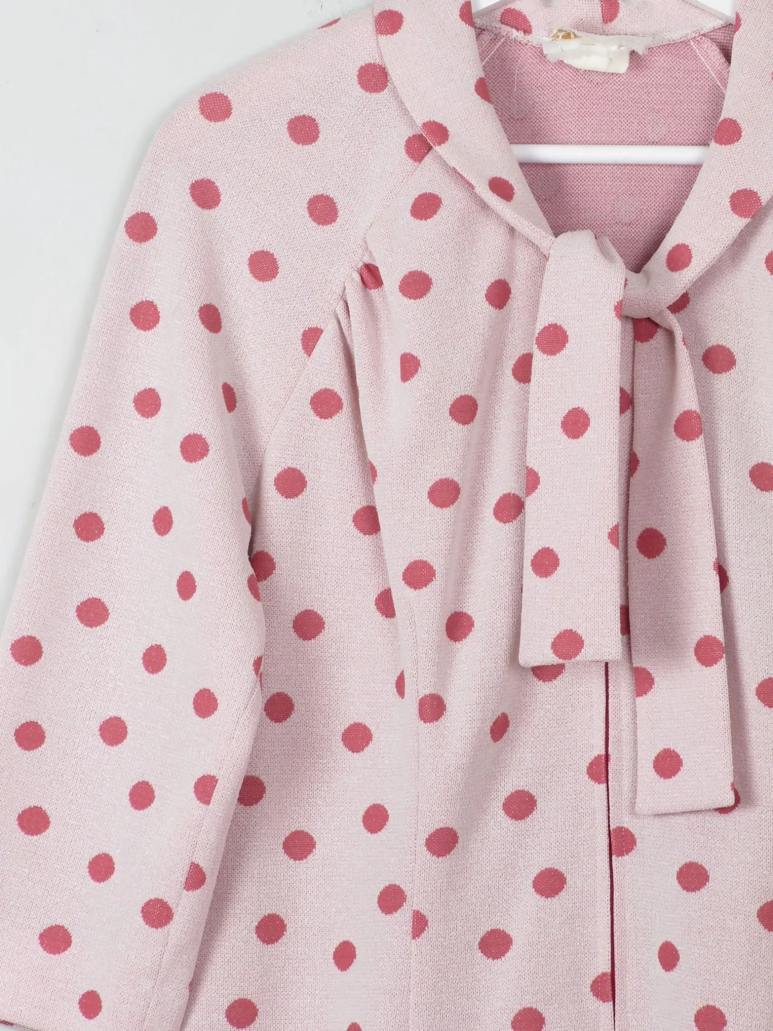 Vintage Pink Polka Dot Dress 10/12