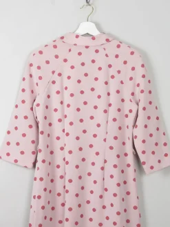 Vintage Pink Polka Dot Dress 10/12