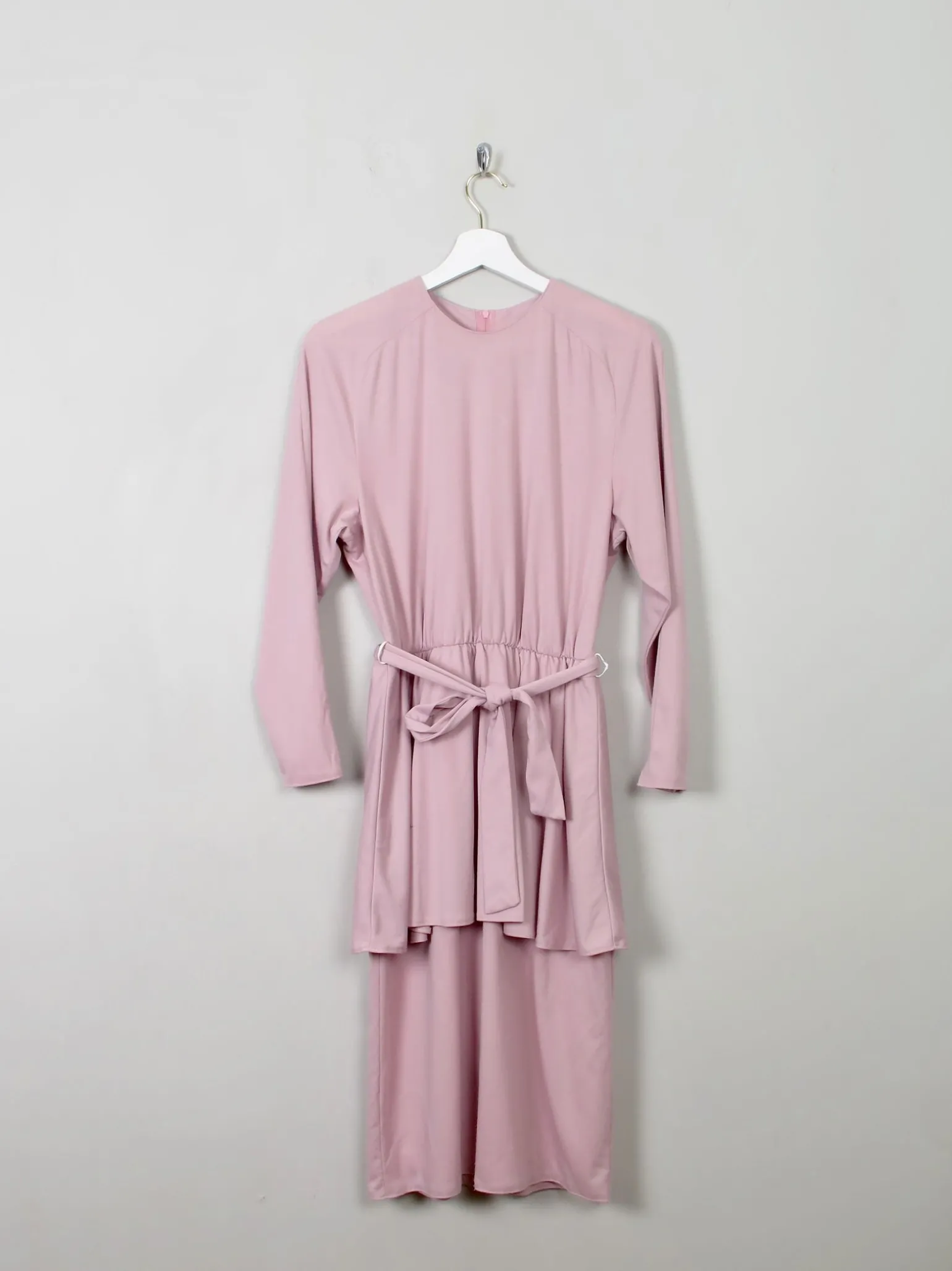 Vintage Pink 1980s Dress S/M