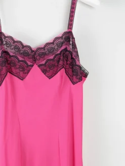 Vintage  Pink Vintage Slip Dress M