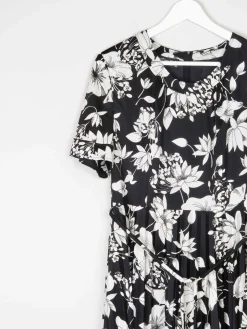 Vintage Printed 1970s Midi Dress L/XL