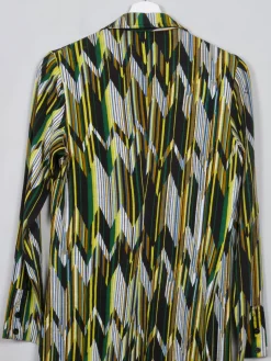 Vintage 1970s Printed Shirt Dress 10/12