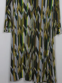 Vintage 1970s Printed Shirt Dress 10/12
