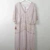 Vintage Style Beaded 1920s Inspired Dress New 18 XL