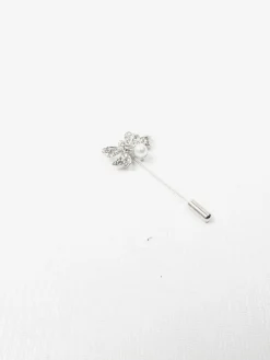 Vintage Style Diamanté Scarf Pin
