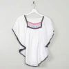 Vintage Style Embroidered  Folk Top S