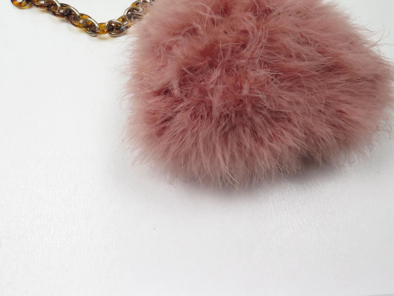 Vintage Style Feather Evening Bag By Top Shop