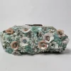 Vintage Style Green Beaded Bag New