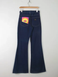 Vintage Style 90s Flared Bell Bottoms Pop Jeans 28