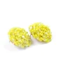 Vintage Style Yellow Earrings