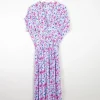 Vintage Tea Dress Pink Floral S 8/10