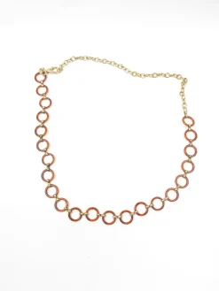 Vintage Tortoiseshell & Gold Chain Belt