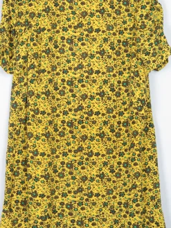 Whistles Mustard Floral Dress 12