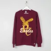 Wine Vintage P C Eagles Sweatshirt M