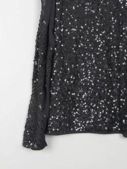 Women’s Beaded & Sequin Black Jacket M