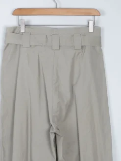 Women's Beige Khaki High Waisted Trousers 30W S