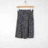 Women’s Black Bermuda Floral Vintage Shorts XS/S 8/10 Approx