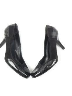 Women's Black Vintage Gucci Shoes 4.5 37.5