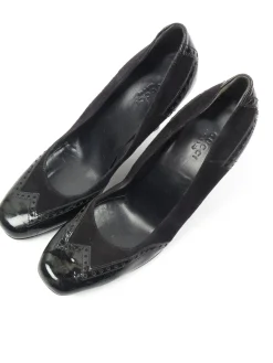 Women's Black Vintage Gucci Shoes 4.5 37.5