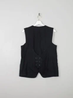 Women's Black Waistcoat Hoss 42 EU M/L