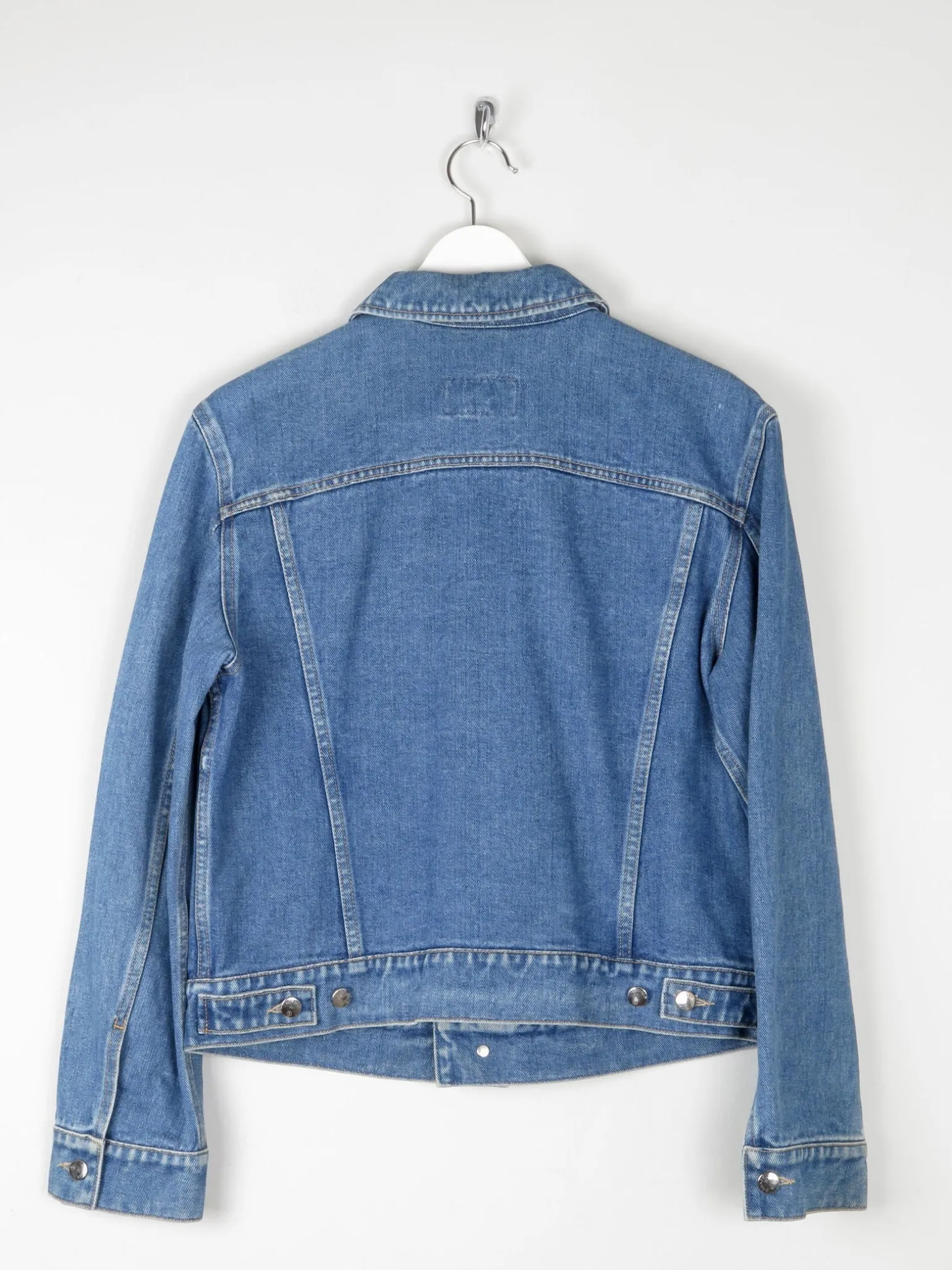 Women’s Blue Denim Cropped Fitted Jacket "Bogner"10/12