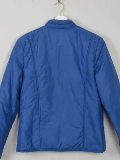 Women’s Blue Vintage Racing Style Ski Jacket S