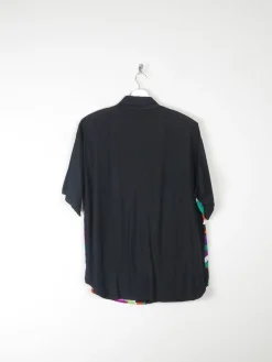 Women's Bright Graphic Printed Blouse L
