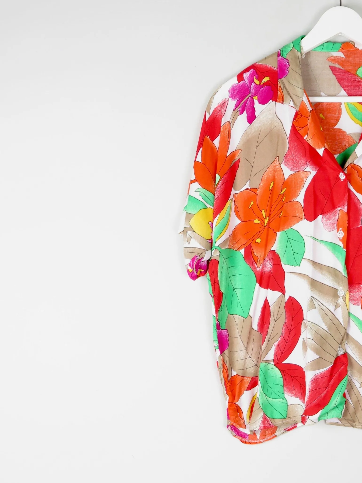 Women's Bright Vintage Blouse M