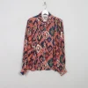Women's Colourful Pom Blouse M