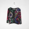 Women’s Colourful Vintage Beaded Jacket S