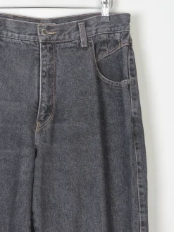 Women’s Dark Grey High Waisted Mom Jeans 32/31