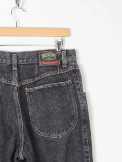 Women’s Dark Grey High Waisted Mom Jeans 32/31