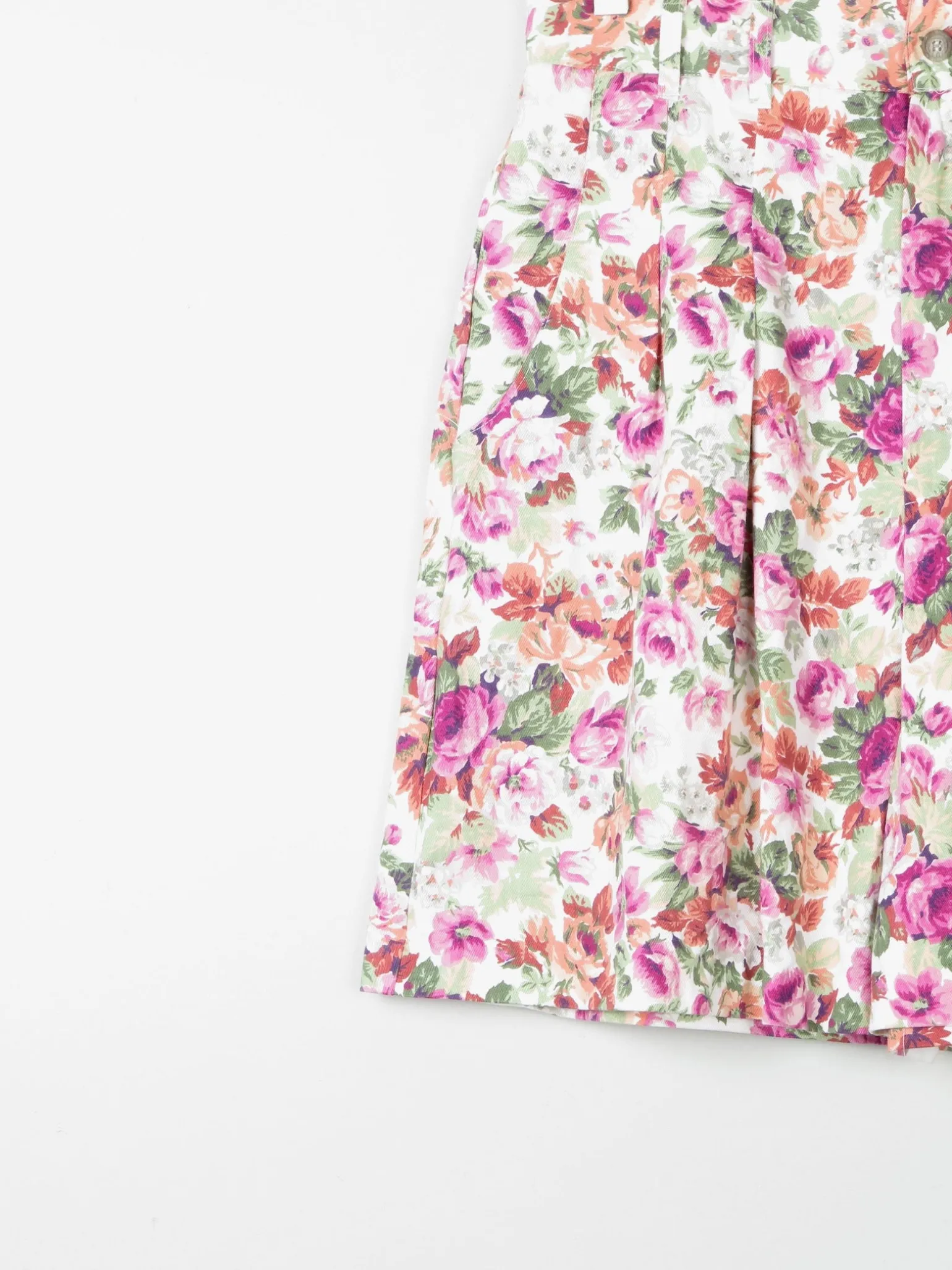 Women’s Floral Vintage Bermuda Shorts S