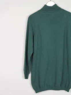 Women’s Green United Colours Of Benetton Polo Vintage Jumper S