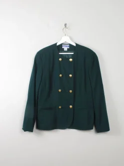 Women's Green Vintage Pendleton Jacket L