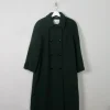 Women's Green Wool Vintage Coat Windsmoor M/L