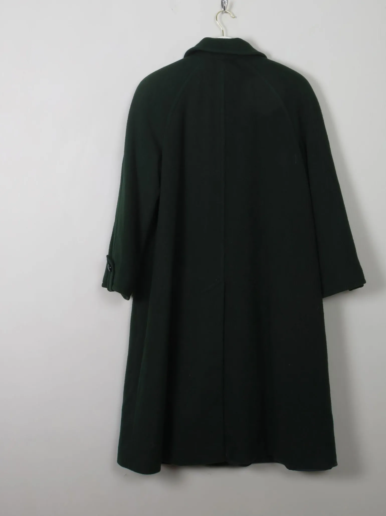 Women's Green Wool Vintage Coat Windsmoor M/L