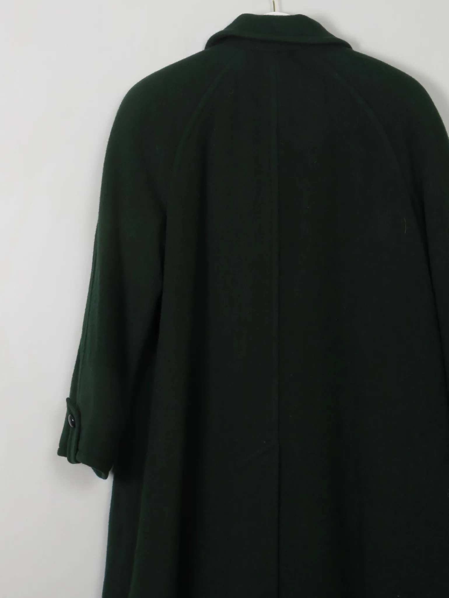 Women's Green Wool Vintage Coat Windsmoor M/L