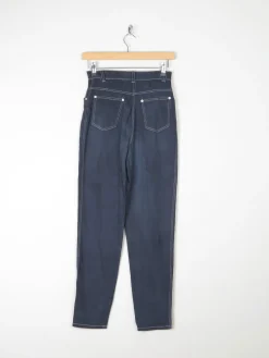 Women’s Ink Black Skinny Stretchy  High Waisted Jeans XS/S