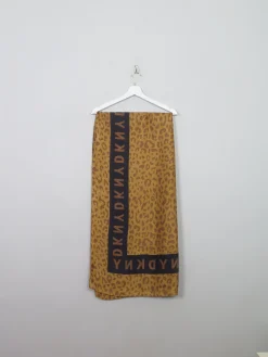 Women's Large DKNY leopard Print Scarf/Wrap