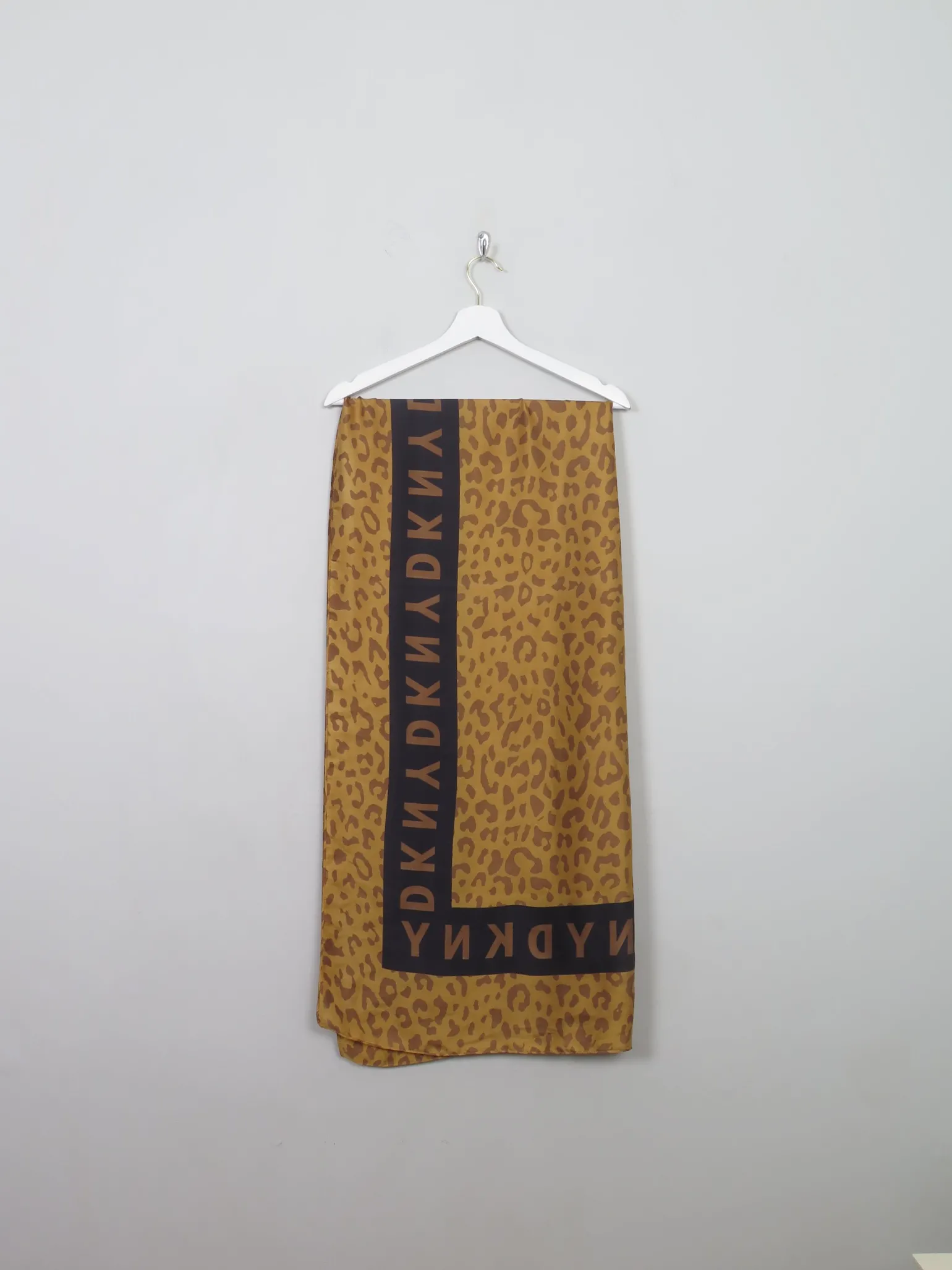 Women's Large DKNY leopard Print Scarf/Wrap