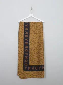 Women's Large DKNY leopard Print Scarf/Wrap