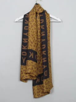 Women's Large DKNY leopard Print Scarf/Wrap
